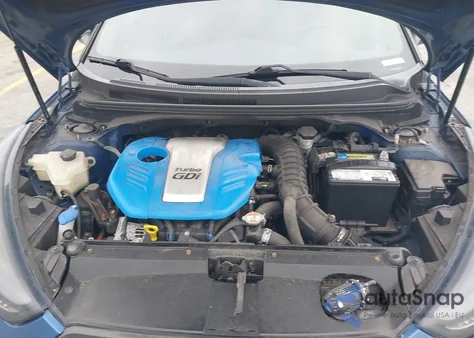 2016 Hyundai Veloster Turbo Rally Edition из США, поврежденный, VIN KMHTC6AE7GU261447